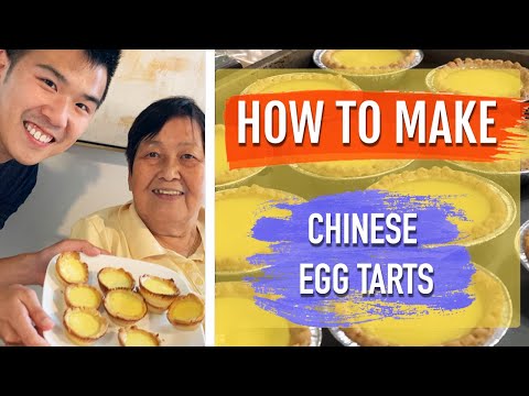 How to Make Egg Tarts | EASY